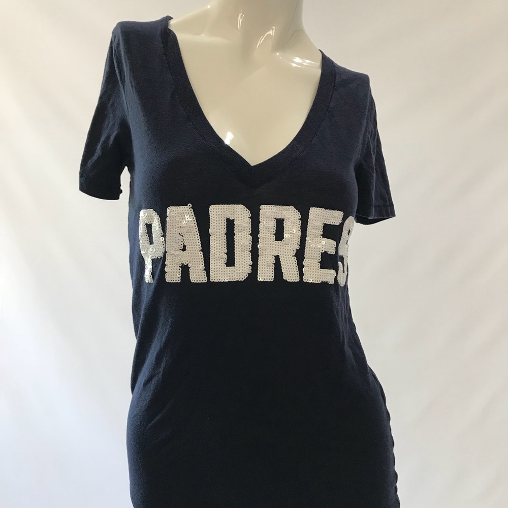 Victoria secret PINK Padres T-shirt navy blue